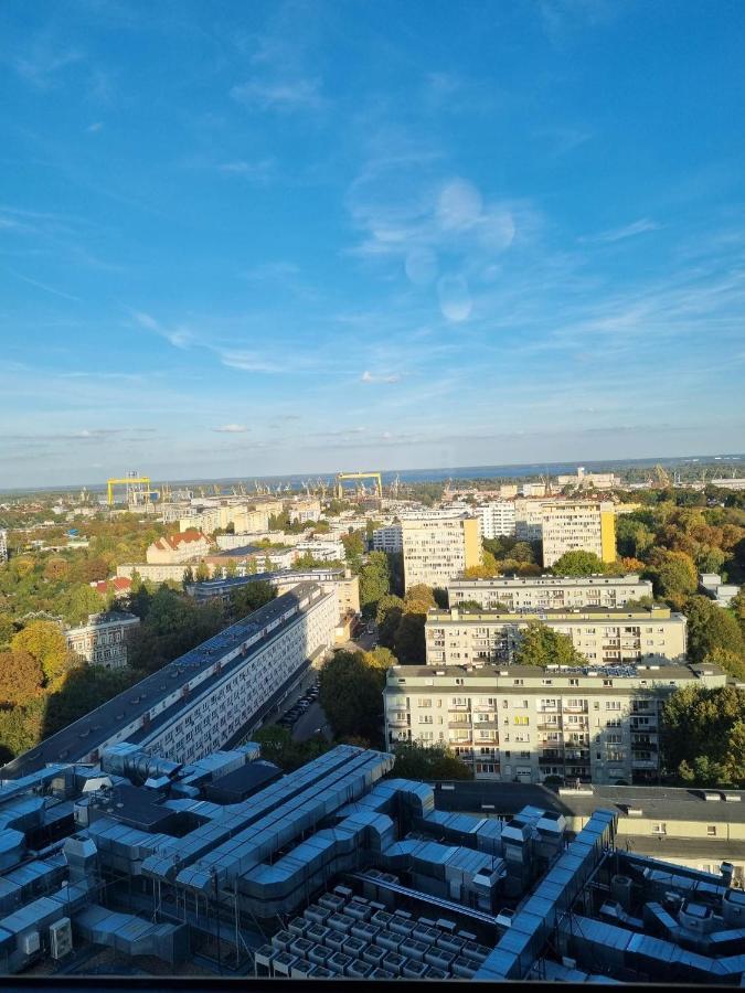 Jbhotels Apartament Premium Hanza Tower Szczecin Exteriör bild